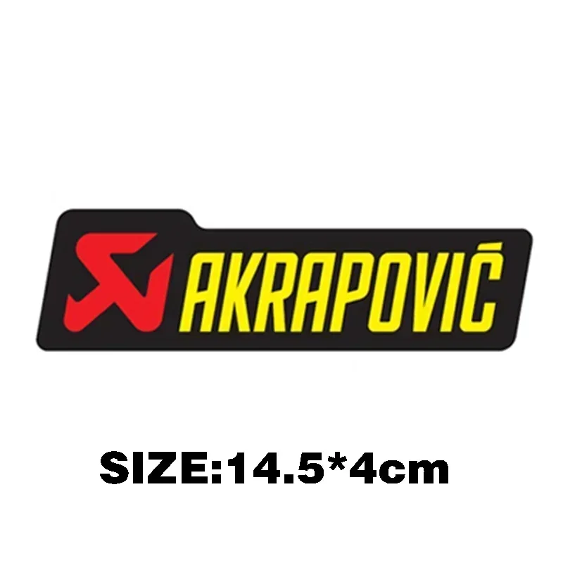 

Термостойкая алюминиевая наклейка для мотоцикла Akrapovic, глушитель