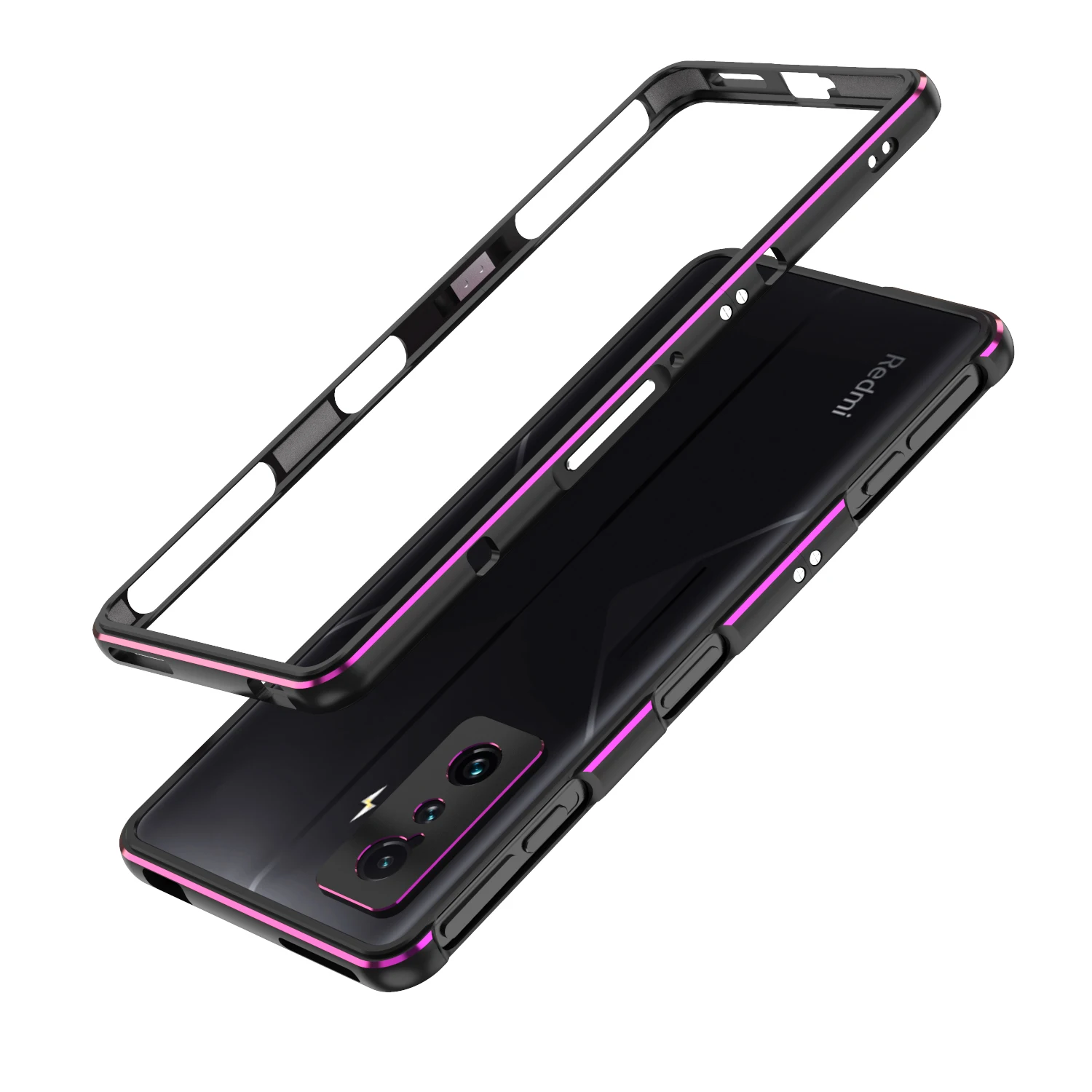 

Hot! Aluminum Bumper Case For Xiaomi Redmi K50 Gaming Edition Frame Redmi K50 eSports Edition Metal Lens Protective Film