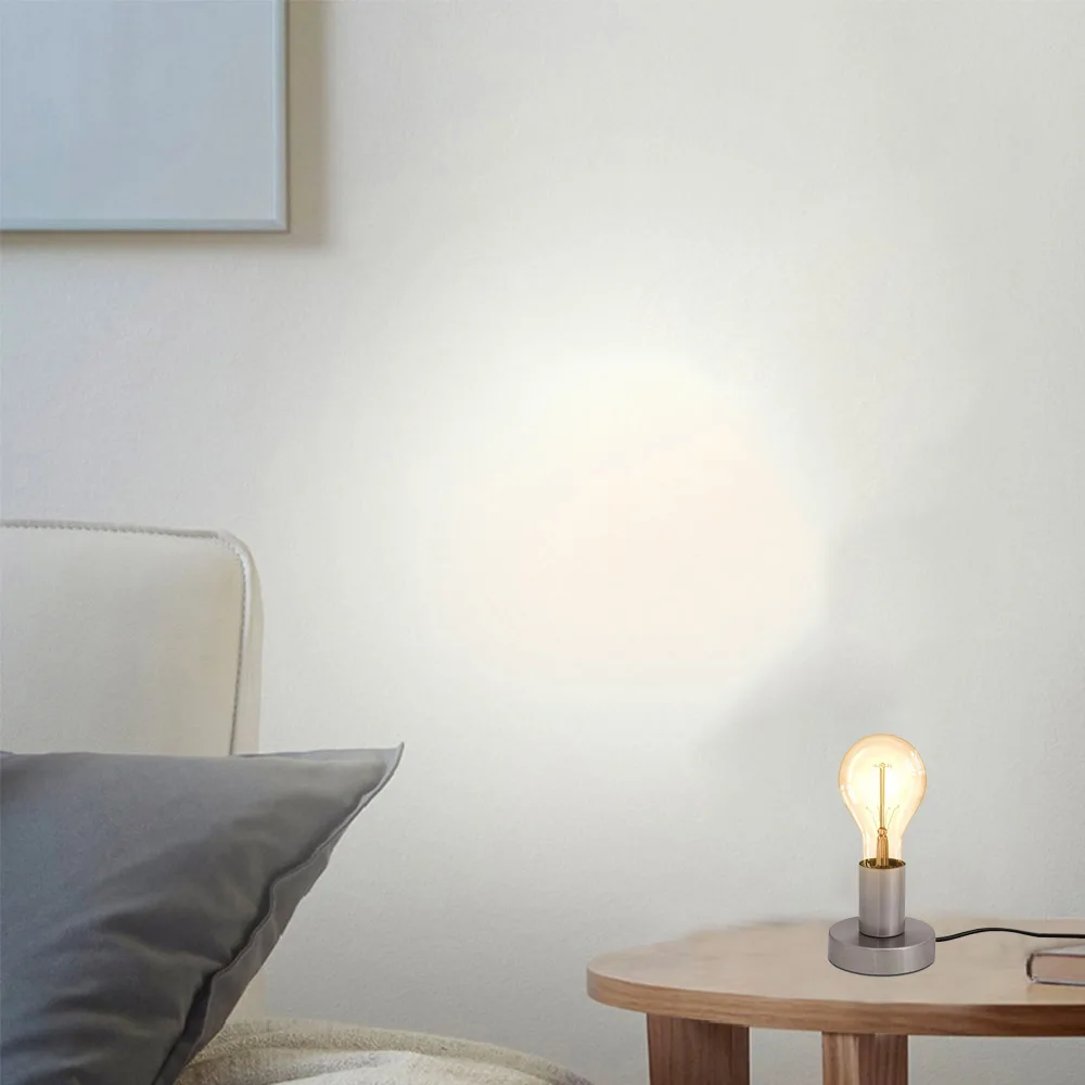 Современная хромированная настольная лампа в стиле лофт ретро E27 декоративное