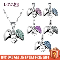 lovans 925 silver charms bead for snake chain bracelet women beads european bracelets open love heart pendant for necklace 2022