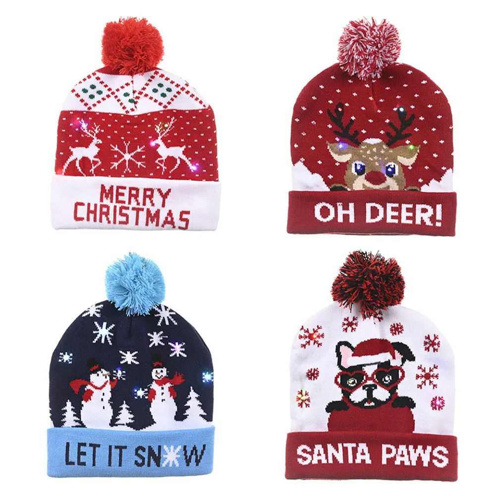 Christmas Decoration LED Knitted 