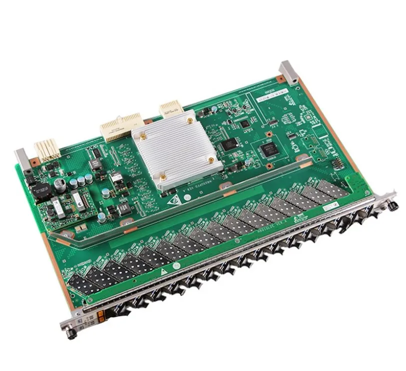 

10g GPON optical network card 16 puertos business service card H901GPHF C+ C++ SFP modules MA5800