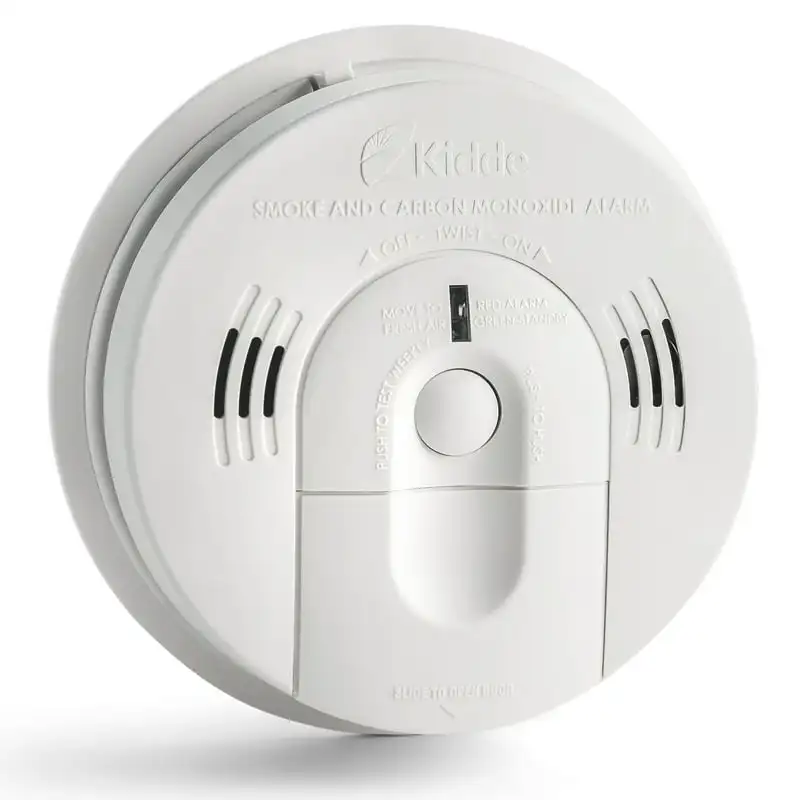 

Battery Operated Smoke & Carbon Monoxide Detector with LED Light & Voice Alert