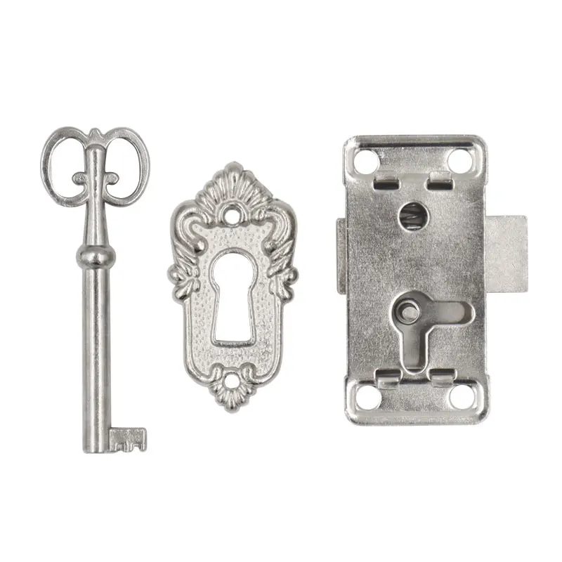 

Антикварный железный дверной замок XMSJ