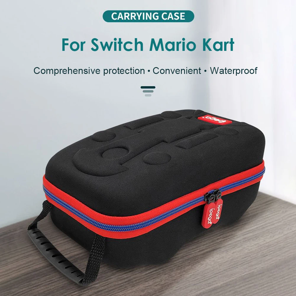 

Waterproof EVA Portable Kart Carrying Case for Mario Kart Live Home Circuit Game Electronic Machine Accessories