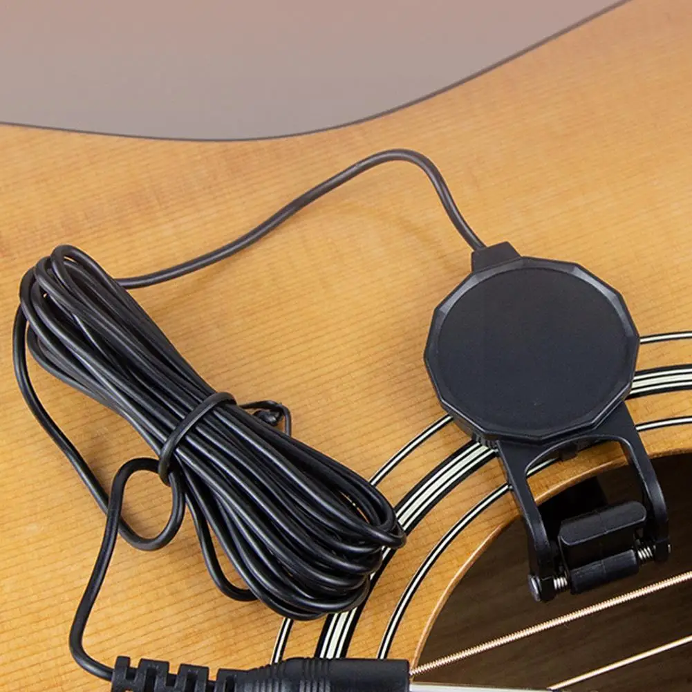 

Зажим для гитары профессиональный Прочный контактный микрофон медный Пикап для акустической гитары скрипки Yueqin Banjo звукосниматель гитары Par N9P3