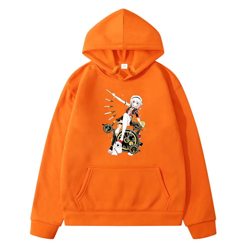 

Модные комиксные толстовки Touhou Project Dragon Maiden, Мультяшные аниме свитшоты, обычная одежда для мальчиков и девочек, повседневный топ в стиле Хар...