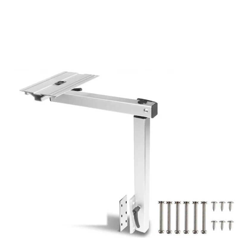 

Aluminum Alloy Movable Table Leg 360° Rotation Adjustment Height Then Disassembly Suitable for Camping RV Accessories Refit