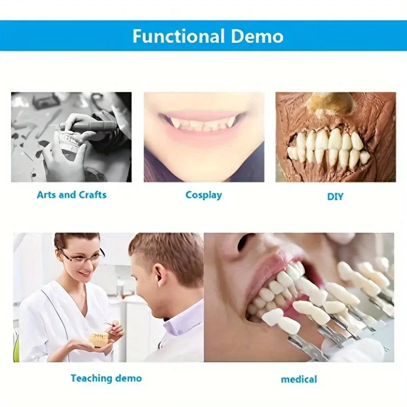 56 шт. зубные протезы из синтетической смолы