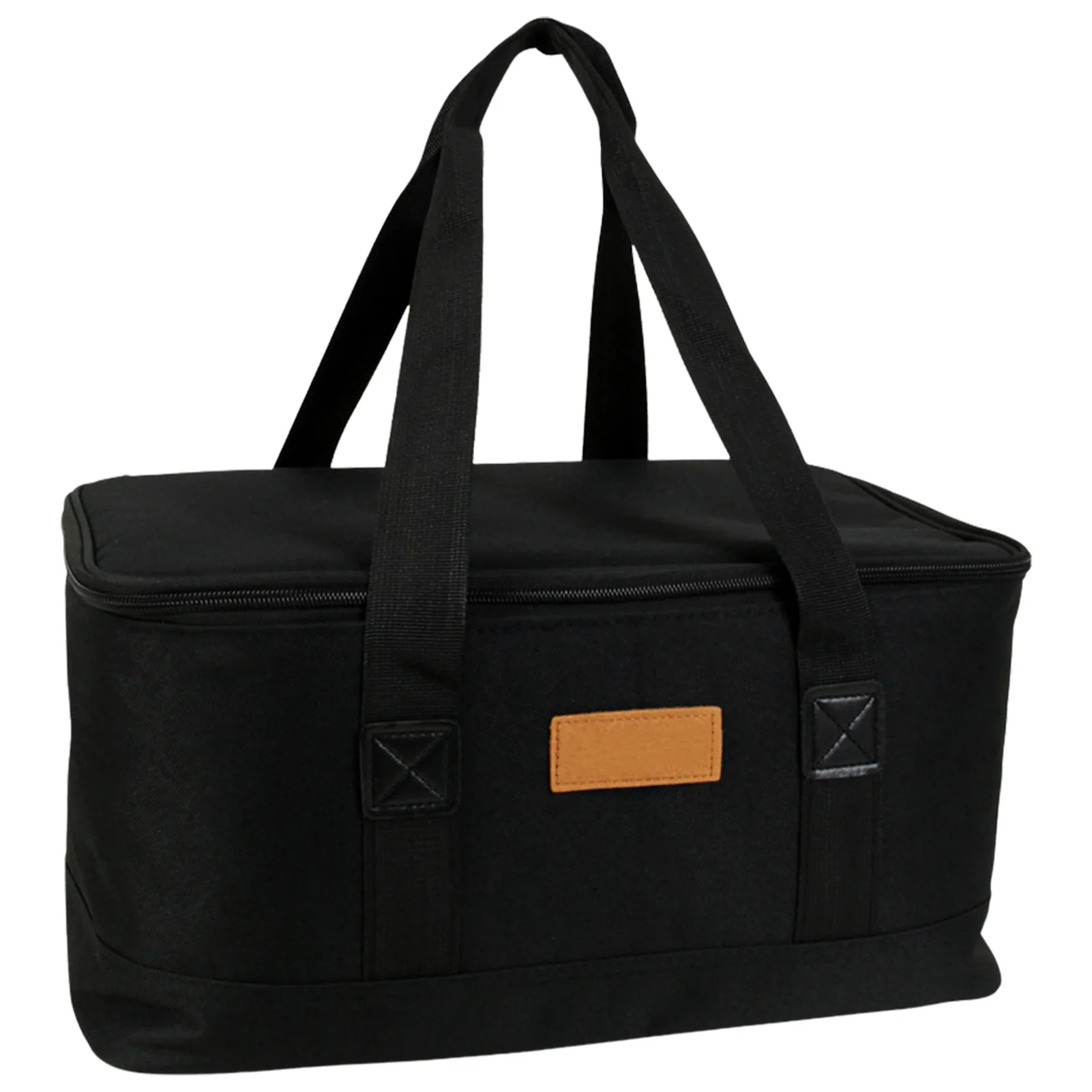 

Camping Cookware Storage Bag Oxford Fabric Waterproof Picnic Cookware BBQ Tableware Carry Bag Portable Compact Gear For