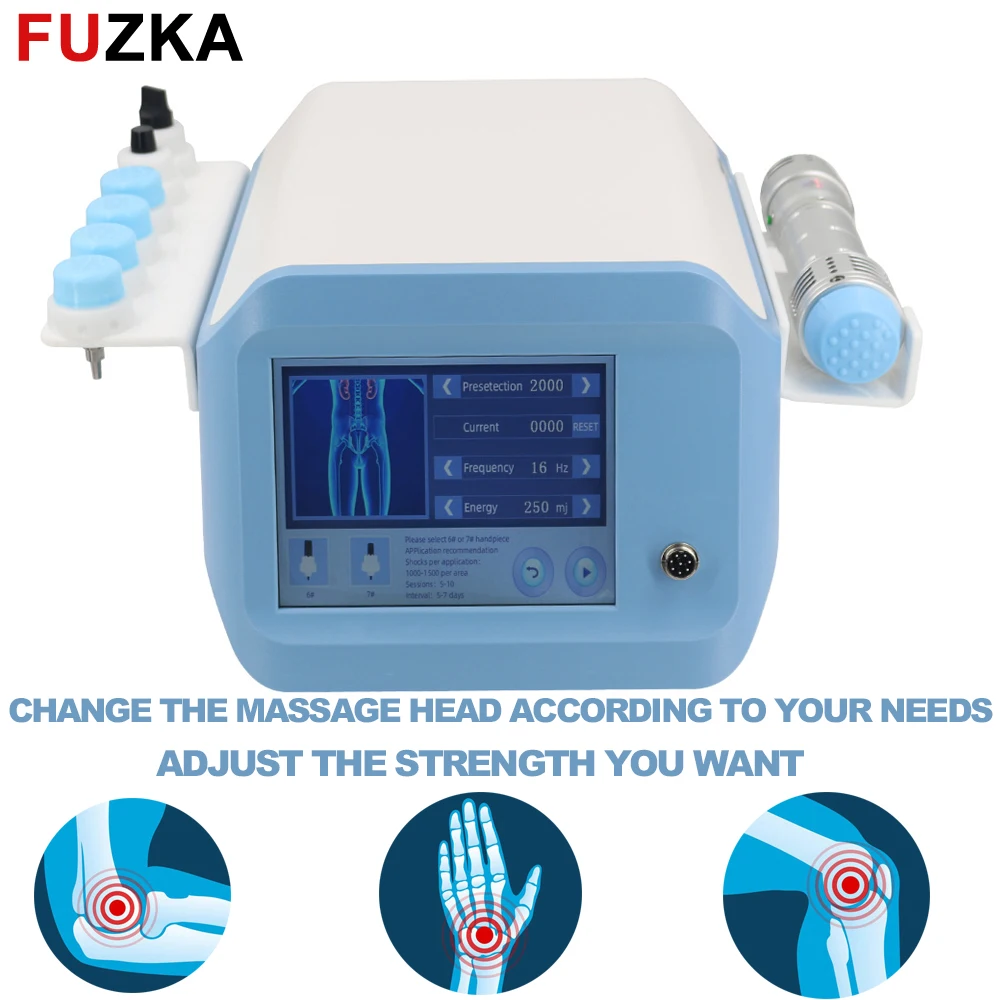 

Shockwave Therapy Machine Extracorporeal Shock Wave Instrument For ED Treatment And Plantar Fascitis New Professional Massager