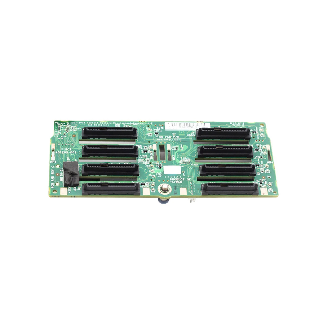 Original FOR HP DL380 G6 G7 Gen6 Gen7 Server 507690-001 451283-002 8 Bay 2.5” SAS Hard Drive SAS Backplane Board