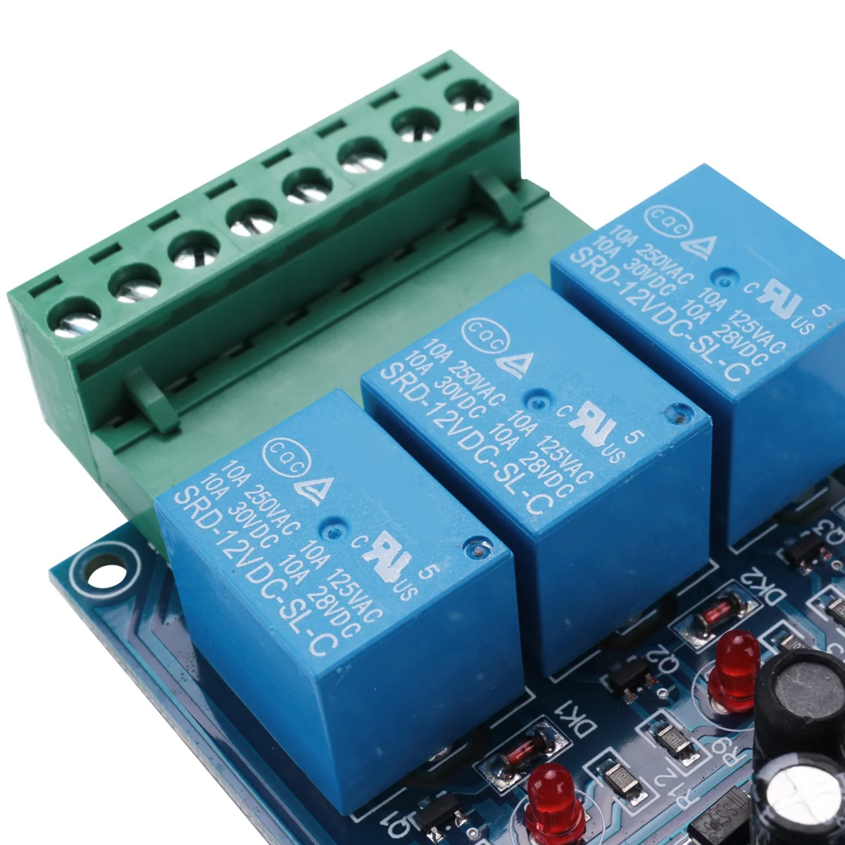 3-канальный 5A DMX512 управляемый комплект релейных переключателей DIY