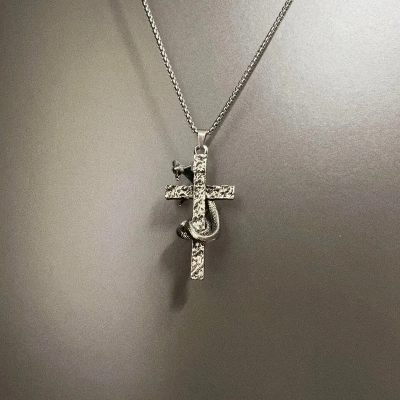 Ожерелье с крестом Gomggsale Mamba-Винтажные украшения