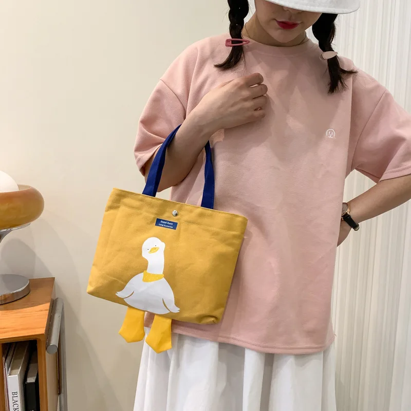 

Shopping Bag Fashion Mobile Phone Bag Lady Purse Small Casual Handbag Reusable Small Handbags Student Cute Canvas Shoulder Bag