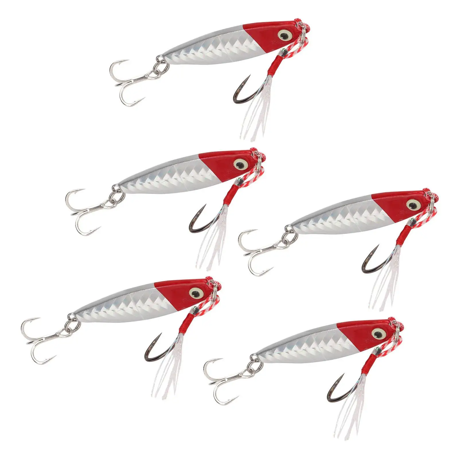 Яркие джиг-рыболовные приманки — реалистичный дизайн Vib обтекаемая форма для