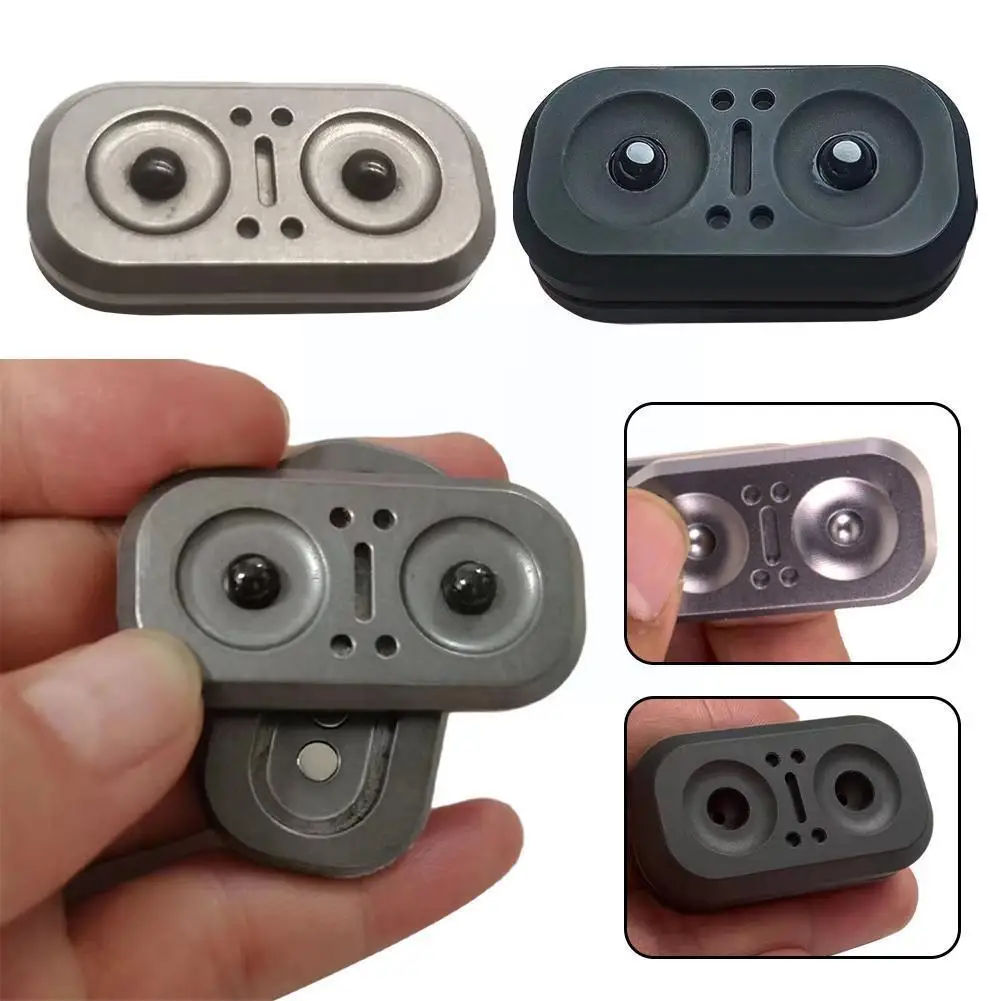

Owl Fidget Slider Metal Magnetic Push Spinner For Adult ADHD Hand Sensory EDC Fidget Toys Office Desk Anxiety Stress Relief