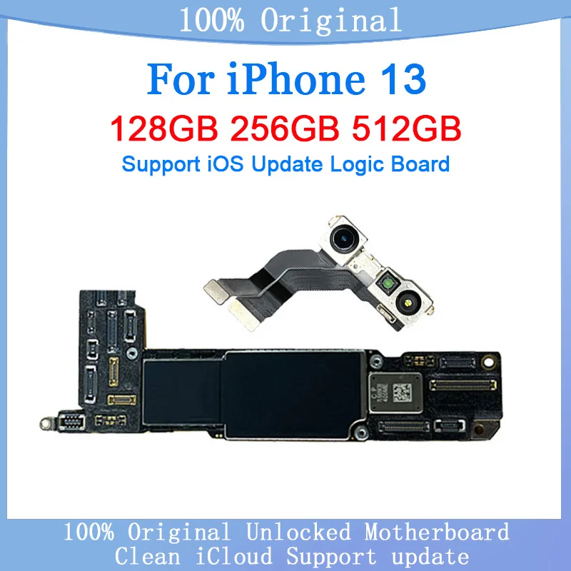 

Материнская плата для iPhone 13 с идентификацией по лицу материнская плата чистая iCloud материнская плата Поддержка iOS обновление материнская пл...