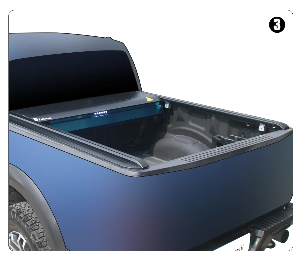 Zolionwil алюминиевый электрический чехол для рольставней пикапа Benz Mercedes X250d X-Class