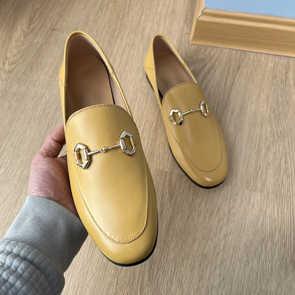 

Flat Loafer Shoes for Women Genuine Leather Flats Ladies Outwear Shoes Low Heels Moccasin Casual Sneakers chaussure femme