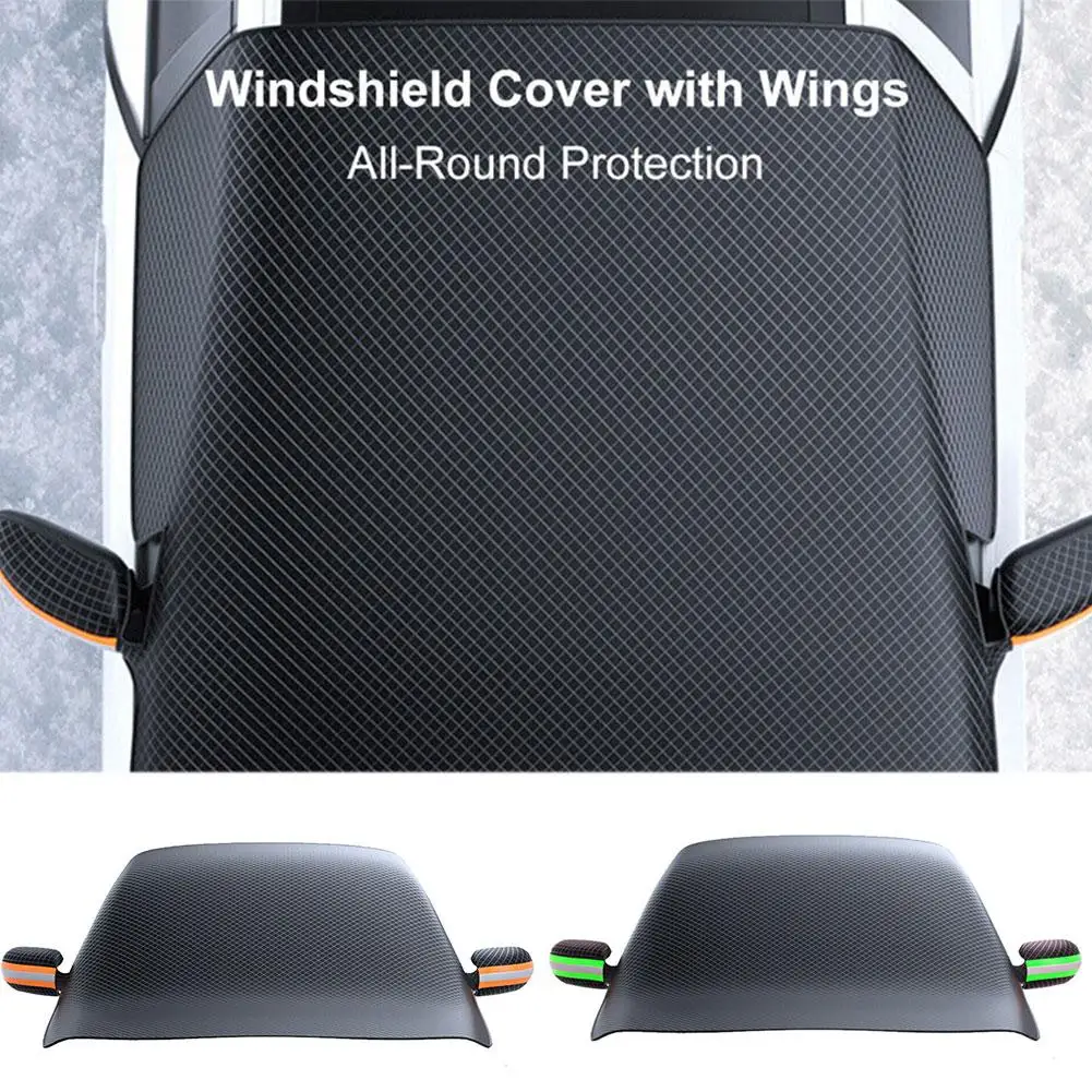 

Чехол на лобовое стекло автомобиля для снега магнитное крепление Автомобильный солнцезащитный козырек на лобовое стекло зимняя крышка защита от мороза водонепроницаемые автомобильные аксессуары C6h1