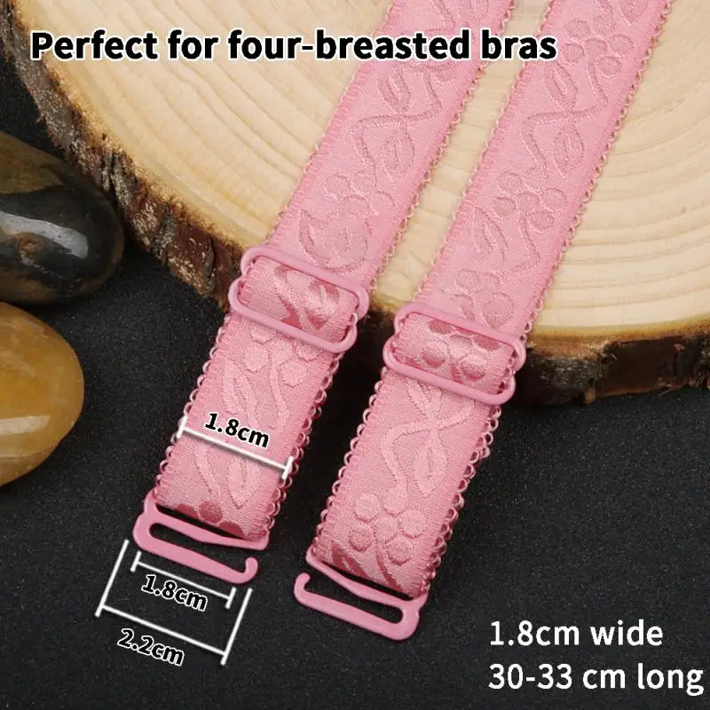 

1.8/1.5*33CM Bra Straps Woman Breast Tape Women Accessories Detachable And Adjustable Shoulder Strap Intimates Accessories
