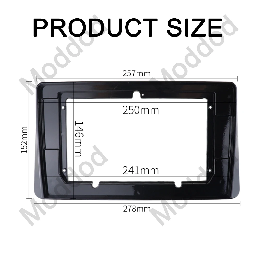 Двойная 2-диночная радиорамка для KIA K3 2020 10 1 дюйма комплект отделки установки