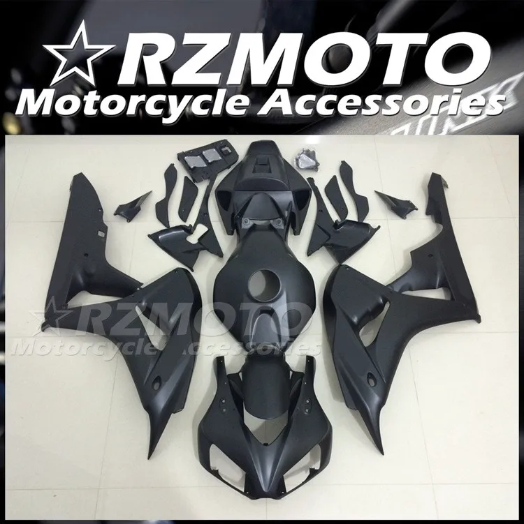 

Injection Mold New ABS Motorcycle Fairings Kit Fit for HONDA CBR1000RR 2006 2007 06 07 Bodywork Set Black Matte all