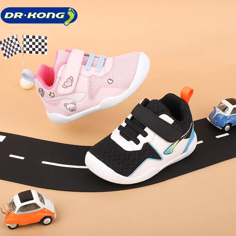 Dr Kong New Baby Boys Girls Shoes Soft Classic Infant Shoes Cartoon Breathable Fashion Casual Infant Sneakers Shoes