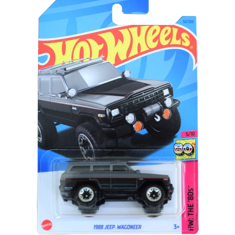 

2023-52 Hot Wheels 1/64 1988 JEEP WAGONEER Metal Die-cast Model Collection Toy Vehicles