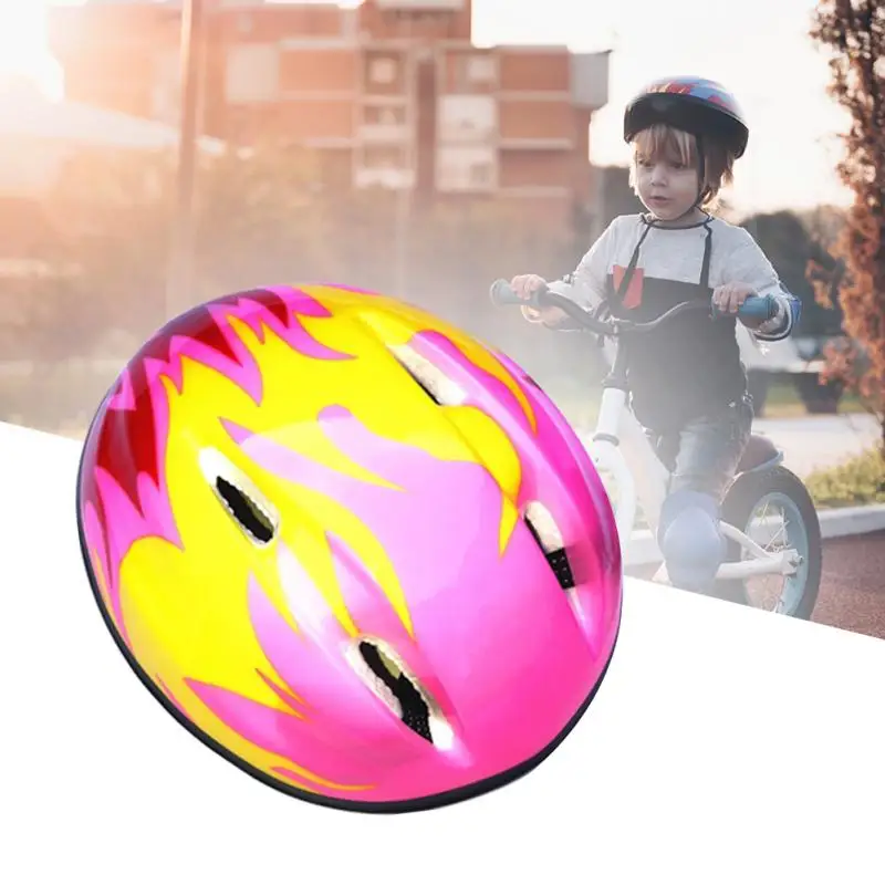 

Комплект детских велосипедных шлемов, 7 шт., налокотники для защиты головы, профессиональные Шлемы для велосипедных видов спорта