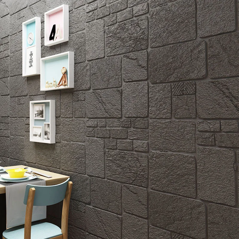 

70x70cm 3D Simulation Brick Pattern Wall Stickers Living Room Wall Bedroom Decoration Room Personality Creative Anti-collision