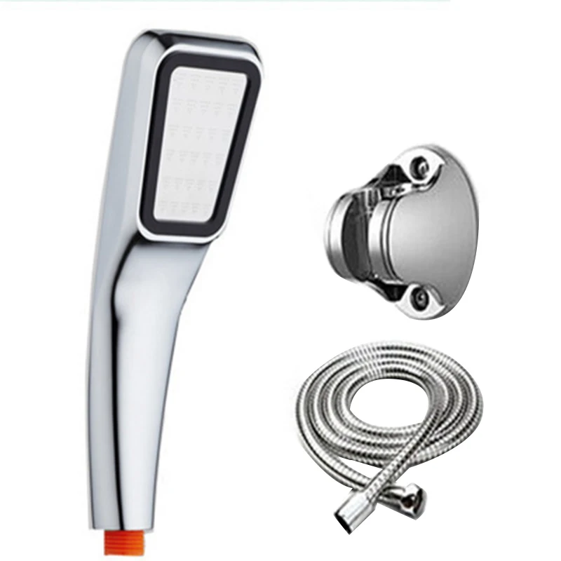 

New 300 Holes High Pressure Rainfall Shower Head Handheld Water Saving Bath Sprayer Hole Shower Set