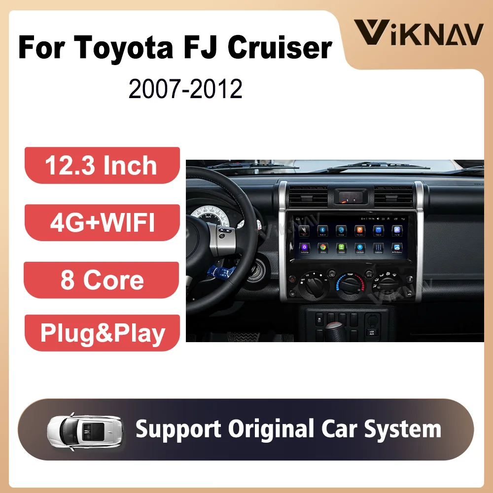 

Автомагнитола PX8, 64 ГБ, Android, для Toyota FJ Cruiser 2007-2012, навигация GPS, оригинальная функция автомобиля, DVD, мультимедийные автомобильные аксессуары