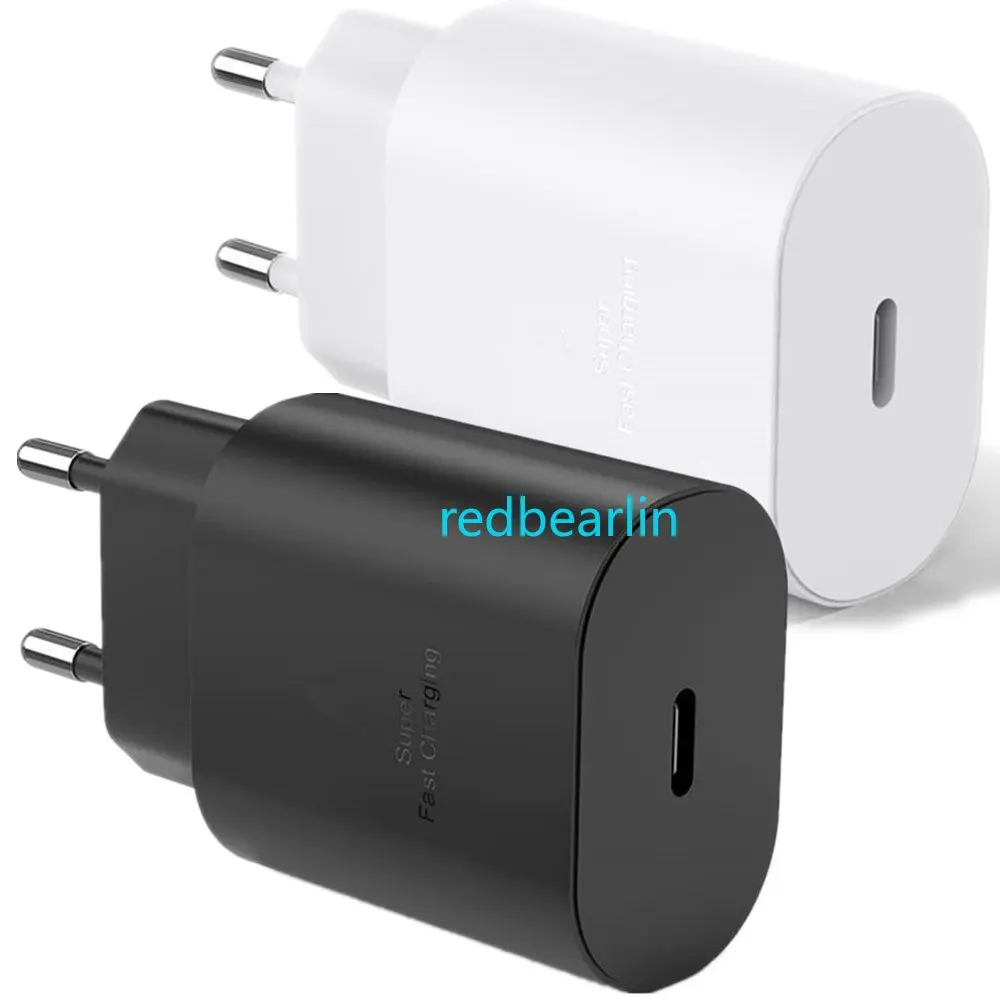 

10pcs Super Fast Quick Charging USB-C PD Type c Wall Charger Eu US Plug For Samsung Galaxy S10 S20 Note 10 20 Utral S22