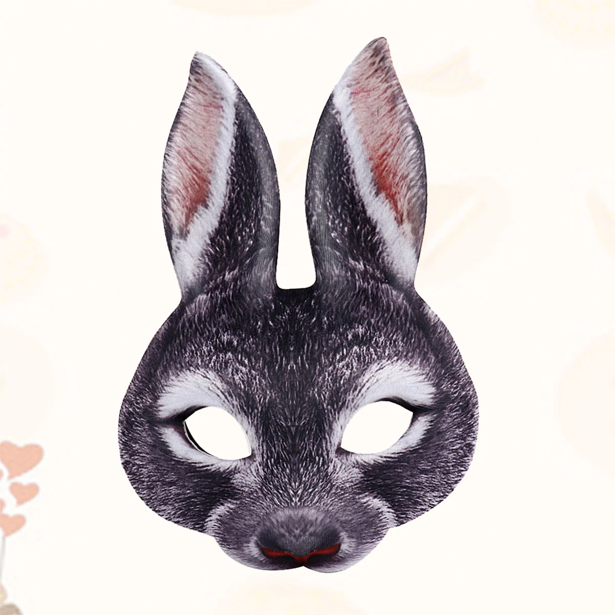 

Bunny Rabbit Ear- Headgear Masquerade Photo Prop For Party Mardi Gras Costume Accessory ( Black )