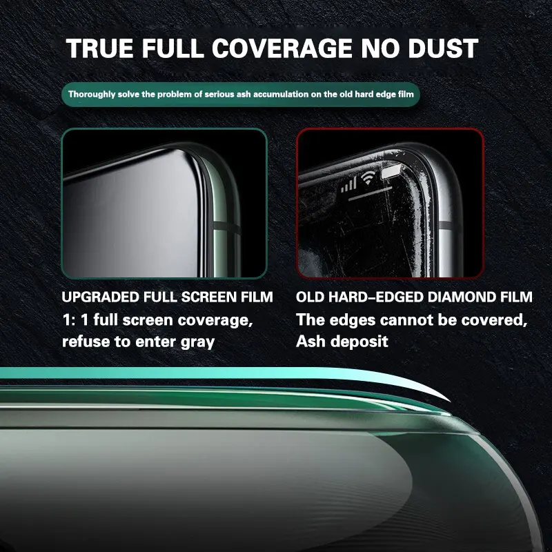 3pcs Protective Glass on For iPhone14 12 11 13 Pro Max Screen Protector for iphone X XR XS SE Mini 6S 7 8 plus Full Cover Glass