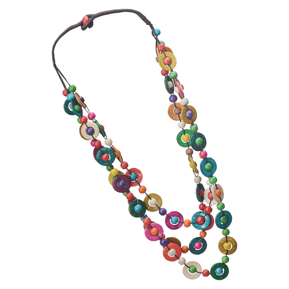 

Coconut Shell Jewelry Beaded Coir Necklace Fashion Necklaces Women Trendy Female