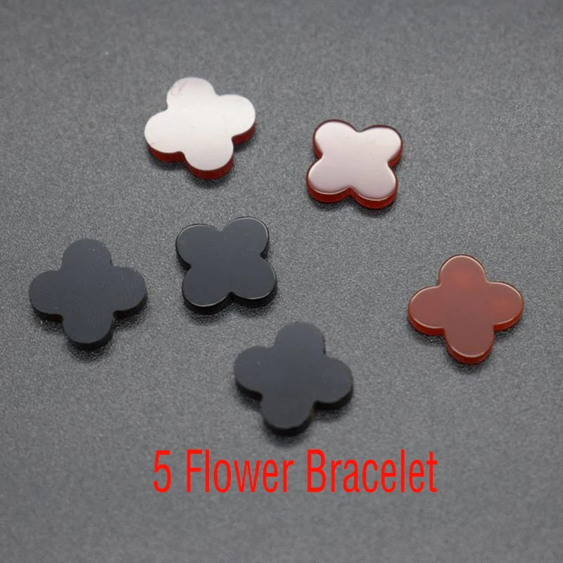 

Женский браслет в виде клевера, серебро 925 пробы