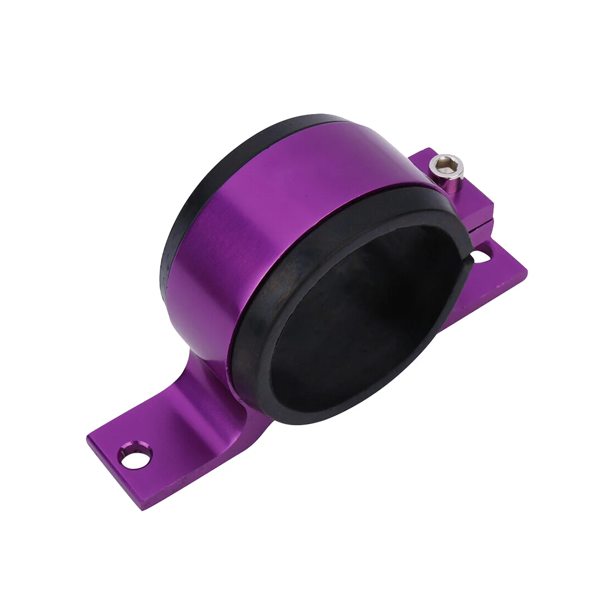 

Purple 60mm Fuel Pump Single Mount Bracket Fuel Filter External Bracket Clamp Cradle for 044 BOSCH