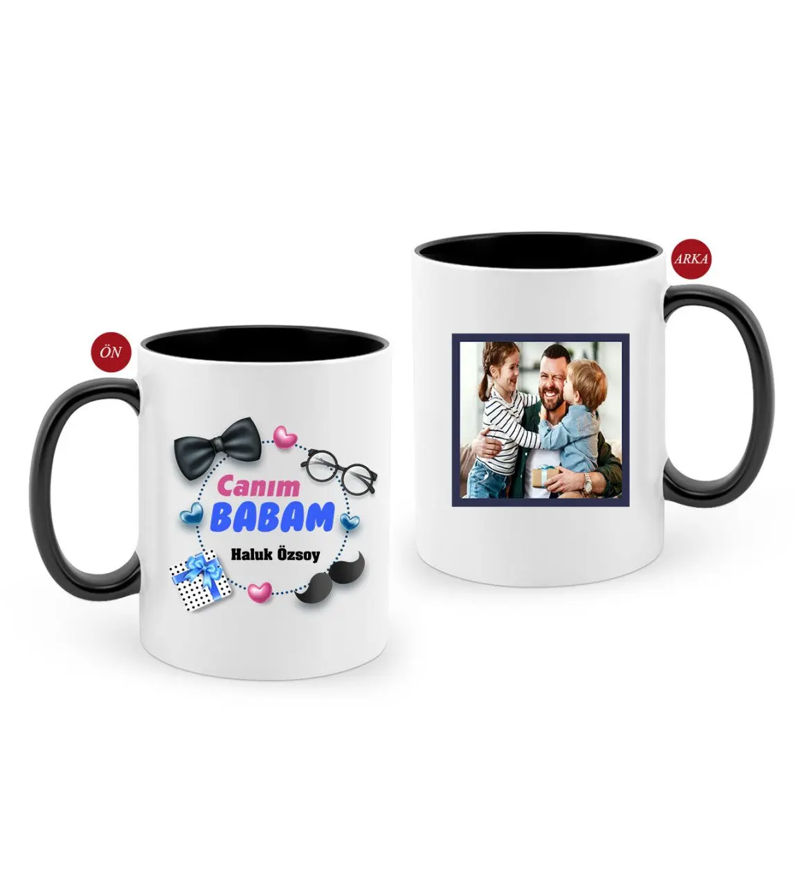 

Персонализированные Fathers Day Gift», «фото черный, белый цвет кружка Bardak-97