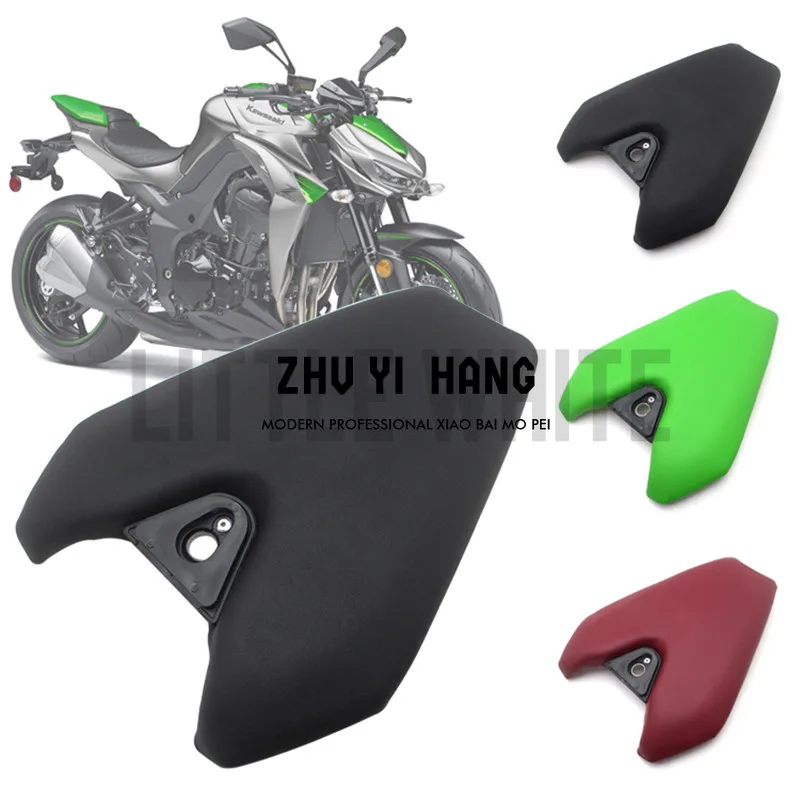 

Z1000 Motorcycle Passenger Rear Seat Soft Solo Seat Cushion Pad Black Green Fit For Kawasaki Z 1000 2014- 2020