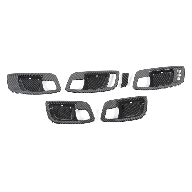 

Внутренняя крышка чаши ручки двери отделка аксессуары для интерьера для Dodge аксессуары зарядного устройства 2015-2021