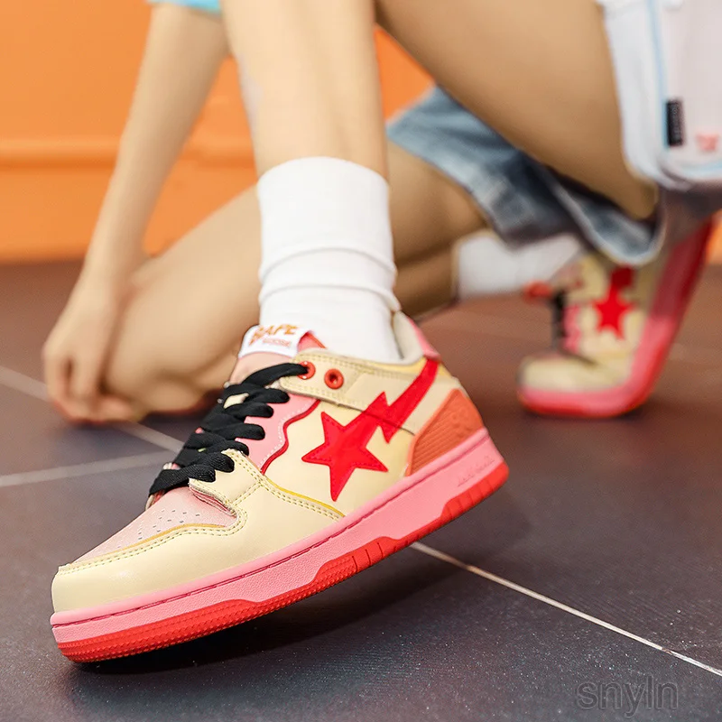 2022 China Brand BapeGoose Skate 8 Star Men and Women Sneakers Women Trainers Runners Low Walking Running Shoes