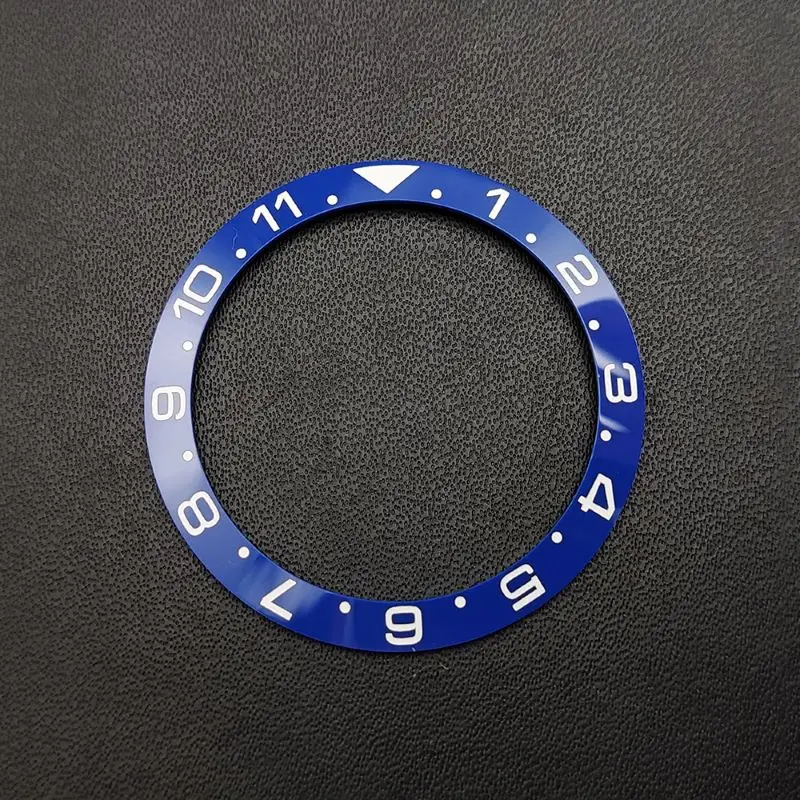 38mm*30.5mm Watch Ring Ceramic Bezel Inserted Into Diving Case Bezel GMT Scale Bezel 40mm Men's Case Watch Accessories