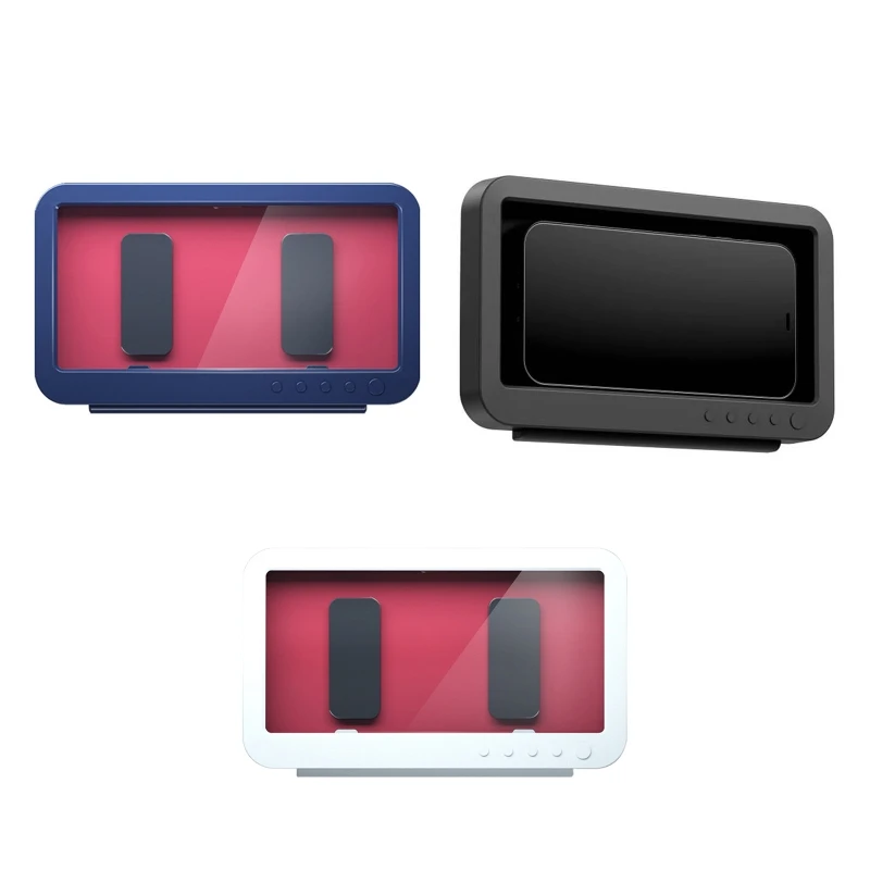 

Водонепроницаемый держатель для ванной комнаты с функцией вращения, самоклеящиеся полки для сенсорного экрана