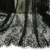 150cm width eyelash lace handmade diy clothing accessories dress wedding curtain material