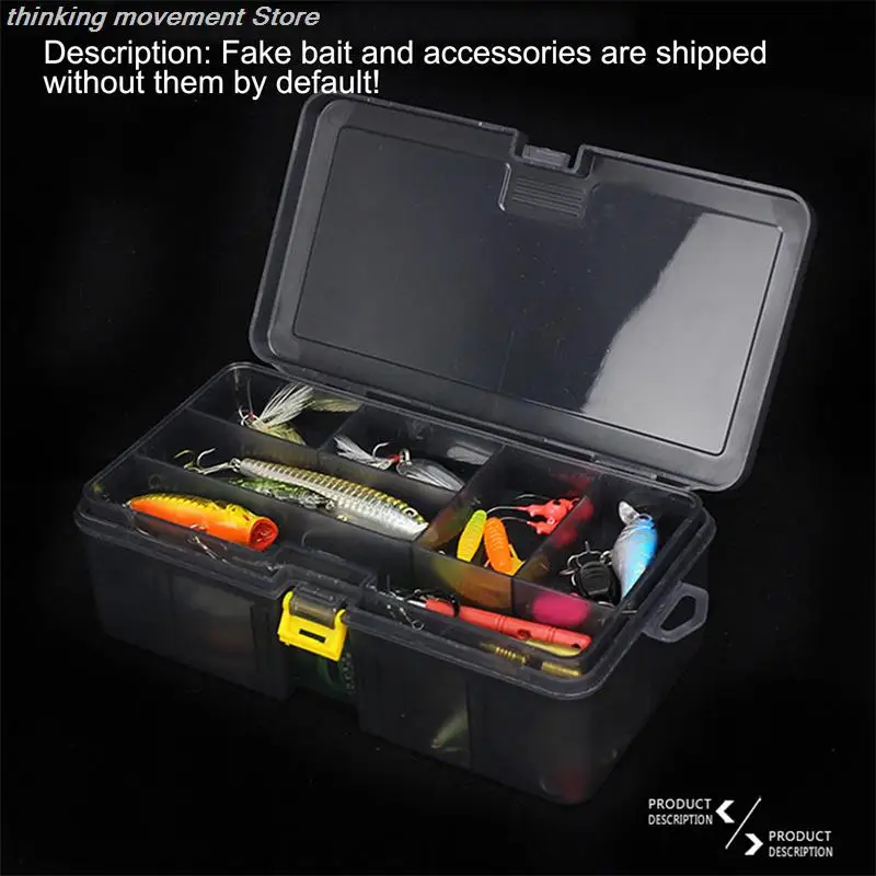 

Двухслойная коробка Lua Box из полипропилена, искусственная фотография, коробка для инструментов, пластиковая коробка, рыболовное снаряжение