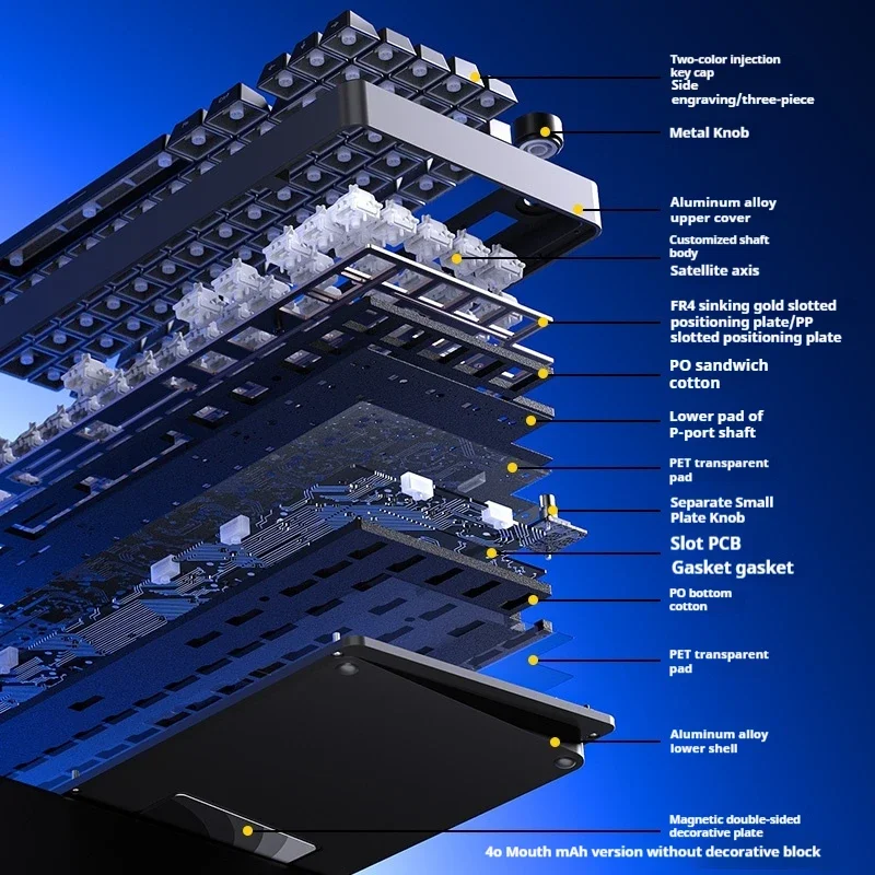 Беспроводная механическая клавиатура Leobog Hi8SE