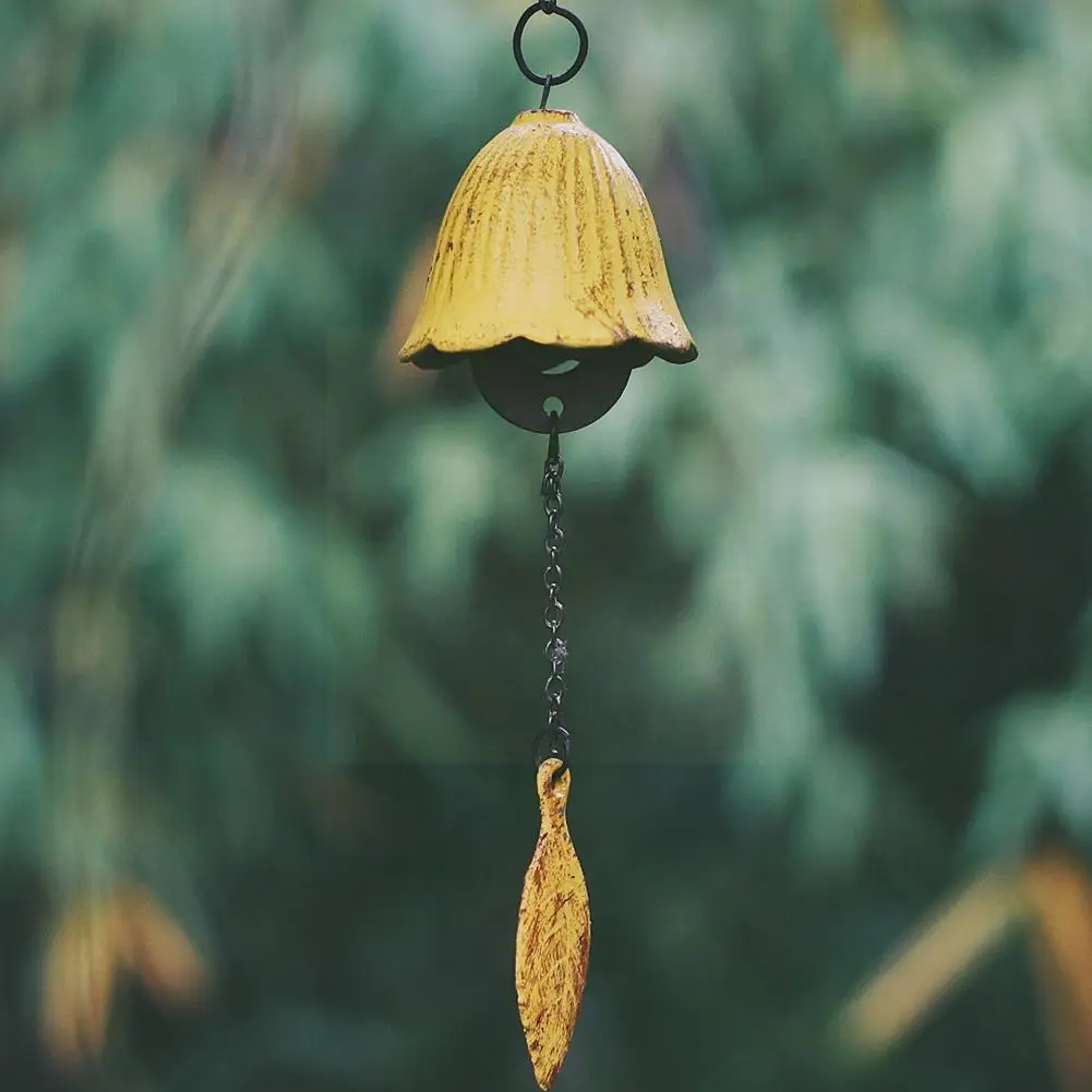 

Японский Железный колокольчик J5M1 в стиле ретро, подвесной Колокольчик для дома и автомобиля, украшение для молитвы, удачи